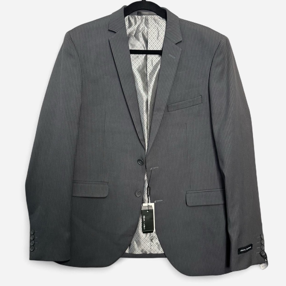 Men's‎ Gray Pinstripe Blazer